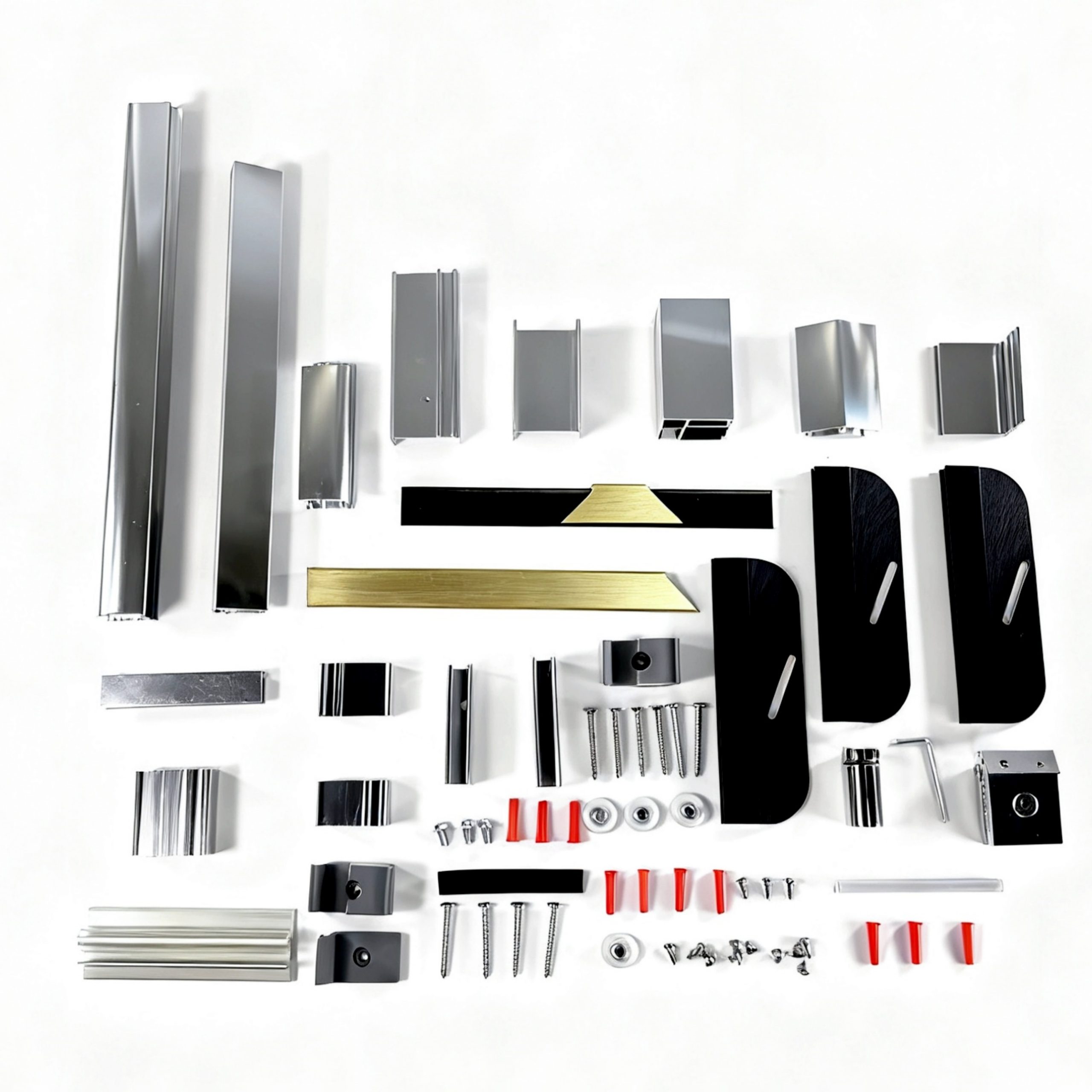 Aluminum Shower Door Profiles